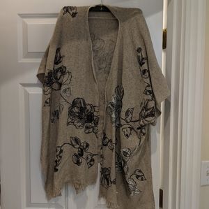 Anthropologie Kimono Robe Shawl OS